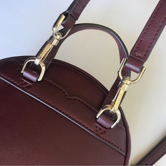 Kate Spade Mini Natalia Quilted Leather Convertible Backpack 🎈 Cherrywood $339 - Picture 10 of 16